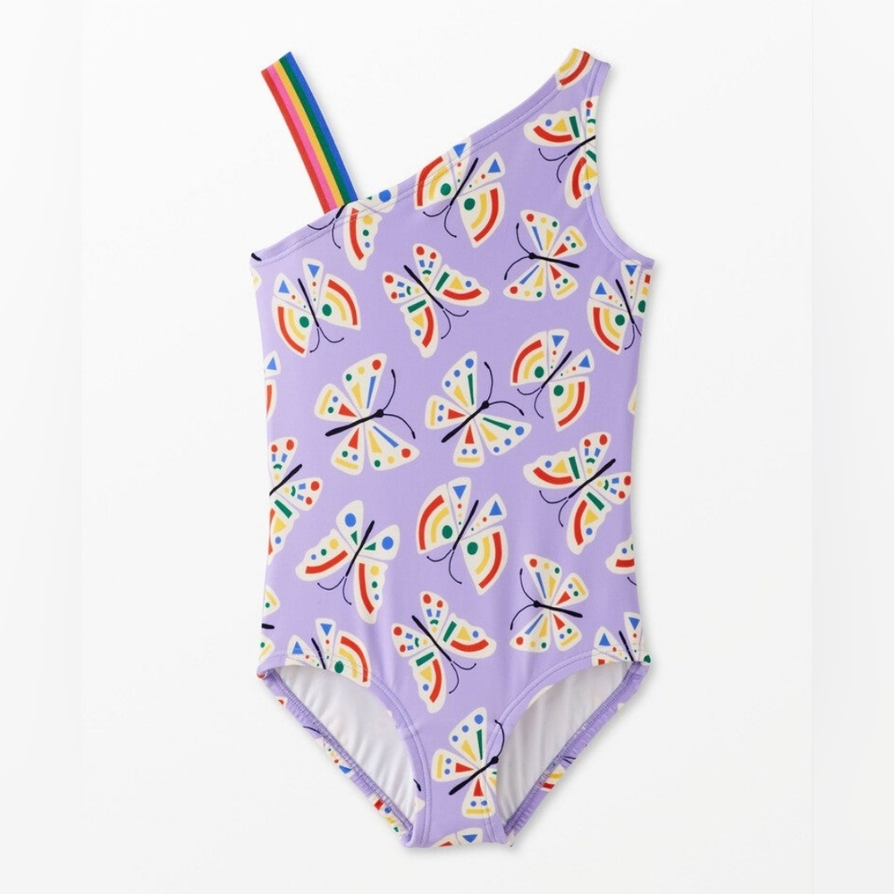 Hanna Andersson Butterfly One Piece Swimsuit
